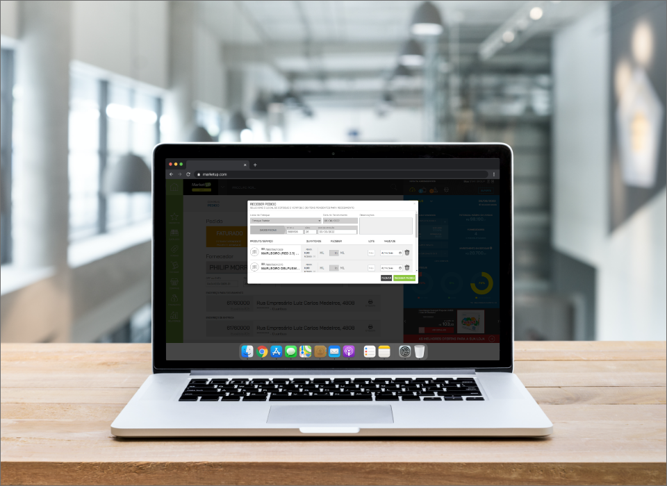 Atualização automática de estoque- Importação de Notas