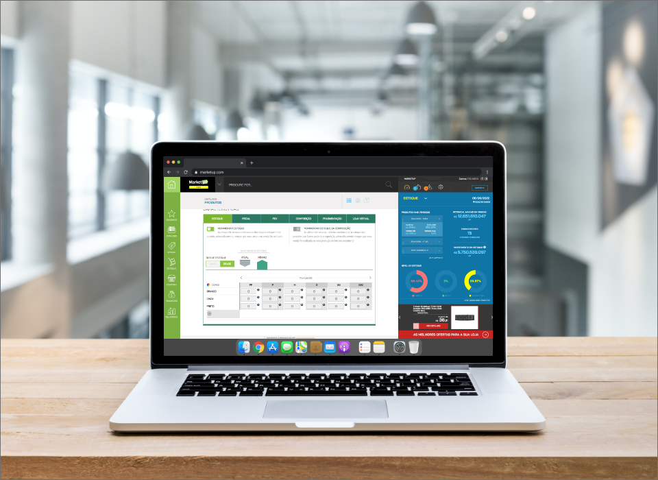 Cadastro de Produto - Grade de Produtos