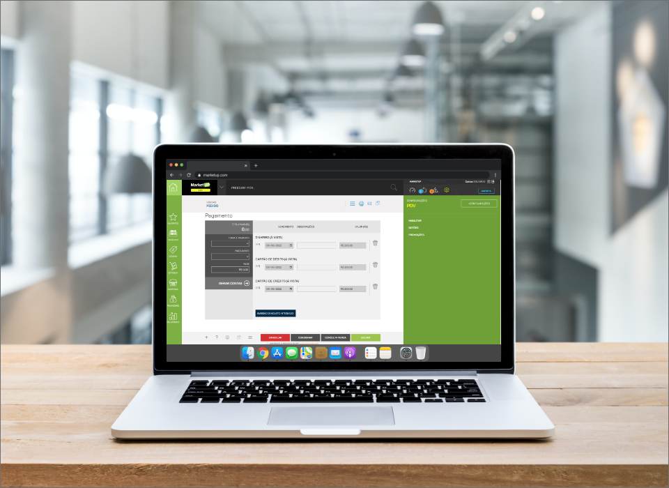 Flexibilidade - pagamento