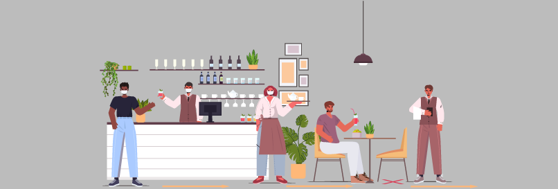 Faturamento de restaurantes registram queda anual em outubro